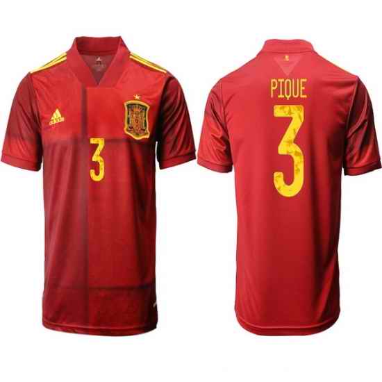 Mens Spain Short Soccer Jerseys 022